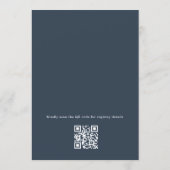 Invitation Bow Something Blue Before I Do QR Code Bridal (Dos)