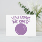Invitation BOWL me over (Debout devant)