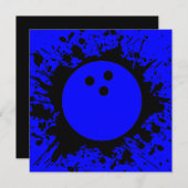 Invitation bowling (Devant / Derrière)