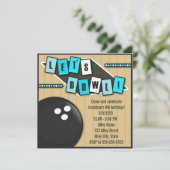 Invitation Bowling (Debout devant)