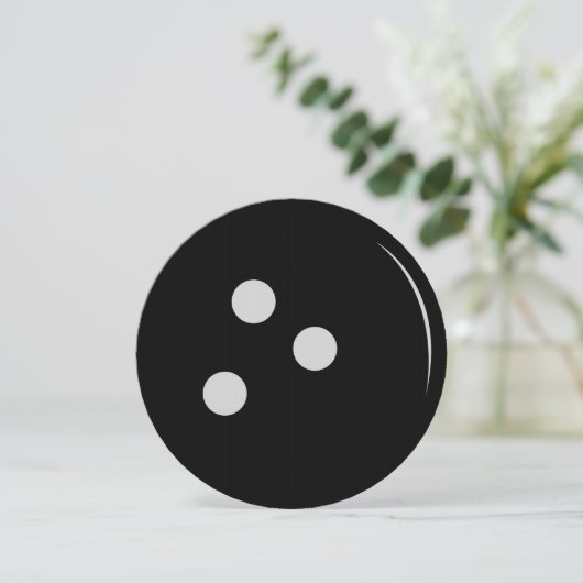 Invitation Bowling Ball (Debout devant)