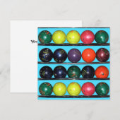 Invitation Bowling Blitz (Devant / Derrière)