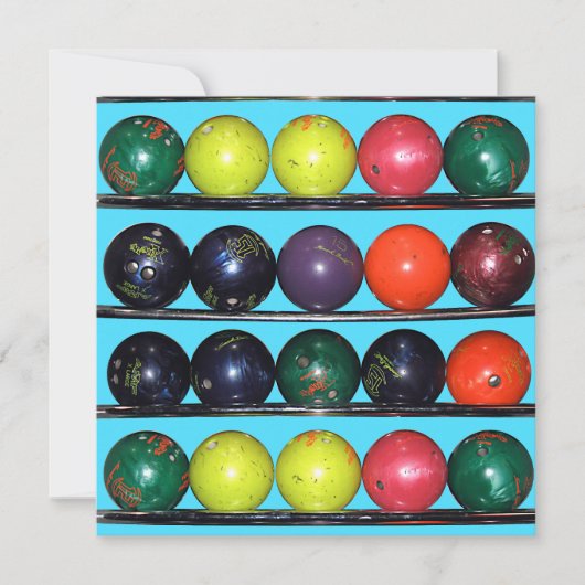 Invitation Bowling Blitz (Devant)