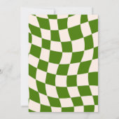 Invitation Bowling Boy fête d'anniversaire | Frapper Un Peu A (Dos)