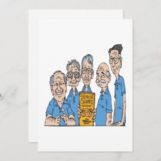 Invitation Bowling Champs (Devant / Derrière)