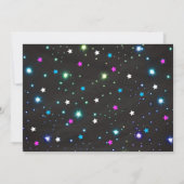 Invitation Bowling Neon Anniversaire Joint (Dos)