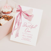 Invitation Bowtim 1er anniversaire