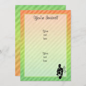 Invitation Boxe (Devant / Derrière)