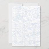 Invitation Boy High School Graduation Engineer Tech Photo (Dos)