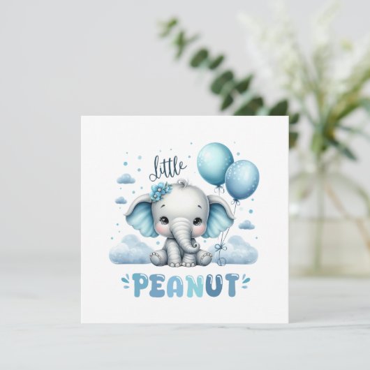 Invitation Boy Little Peanut  (Debout devant)