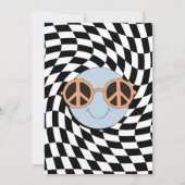 Invitation Boy Retro Ghost Halloween Anniversaire (Dos)