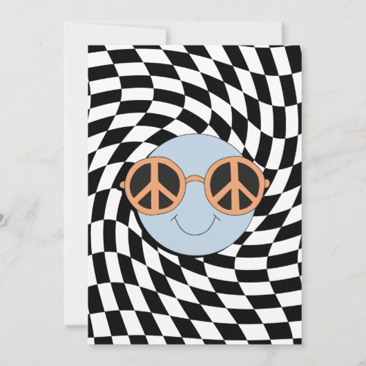 Invitation Boy Retro Ghost Halloween Anniversaire (Dos)