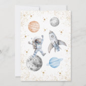 Invitation Boy Two the Moon Anniversaire (Dos)