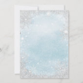 Invitation Boy Winter Wonderland Teddy Bear Baby shower (Dos)