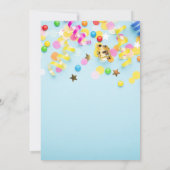 Invitation Boys Blue Birthday Party (Dos)