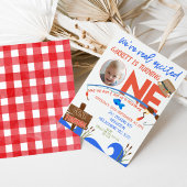 Invitation Boys Blue Fishing Nous sommes Reel Excité 1er anni