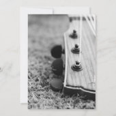 Invitation Boys plus âgés Anniversaire Fête Guitare Invitatio (Dos)