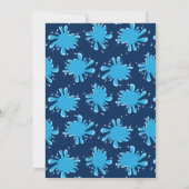 Invitation Boys Pool Party 10e anniversaire (Dos)