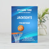 Invitation Boys Sports Party (Debout devant)