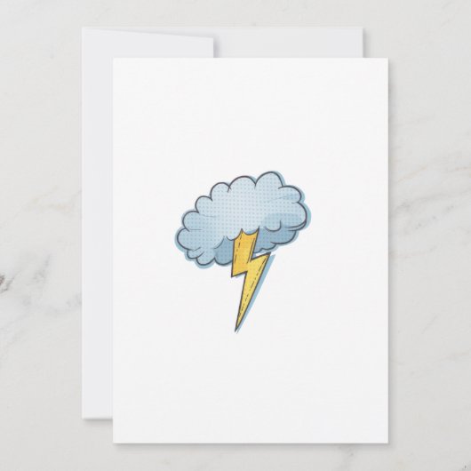 Invitation Boys Superhero Turin 5e BD Anniversaire (Dos)