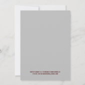 Invitation Boys Tech Magazine Photo Anniversaire (Dos)