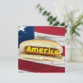 Invitation BQ américain (Debout devant)