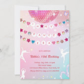 Invitation Bracelet D'Amitié Dans Mon Ballet De L'Ère De La D (Devant)