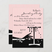 Invitation Bracelet Escapades (Devant / Derrière)