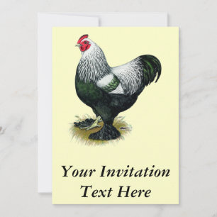 Invitation Brahma : Coq foncé