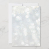 Invitation Branche de cône Boho Pine Fête de Noël (Dos)