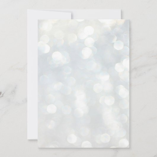 Invitation Branche de cône Boho Pine Fête de Noël (Dos)