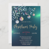 Invitation Branche de l'aquarelle, Boules, Parti de la sociét (Devant)