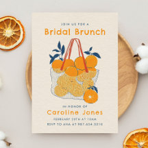 Branche de mariage & déjeuner Jus d'orange aquarel