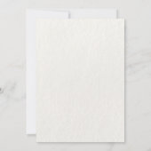 Invitation Branche d'olive verte aquarelle Kraft (Dos)