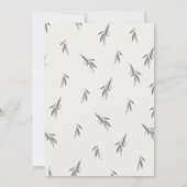 Invitation Branche d'Olivier (Dos)