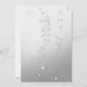 Invitation Branches d'arbre, Fête de Noël de la petite entrep (Dos)