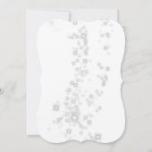 Invitation Branches d'arbre, Fête de Noël de la petite entrep (Dos)