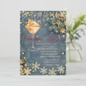 Invitation Branches de boissons en pain d'épice, Confetti Noë (Debout devant)