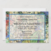 Invitation Branches de châtaignes en fleurs, Van Gogh. (Dos)