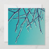 Invitation branches de glace (Devant)