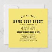 Invitation branches de glaçon au coucher du soleil (Dos)