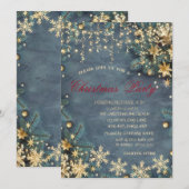 Invitation Branches de l'arbre de Noël, Confetti Compagnie de (Devant / Derrière)