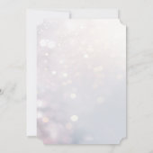 Invitation Branches de Winter Wonderland Shower de Mariée en (Dos)