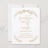 Invitation Branches et groupe de diplômés de la Bow (Devant)