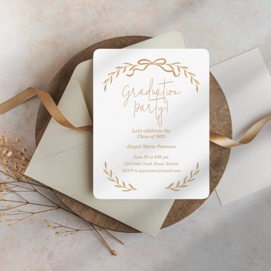 Invitation Branches et groupe de diplômés de la Bow