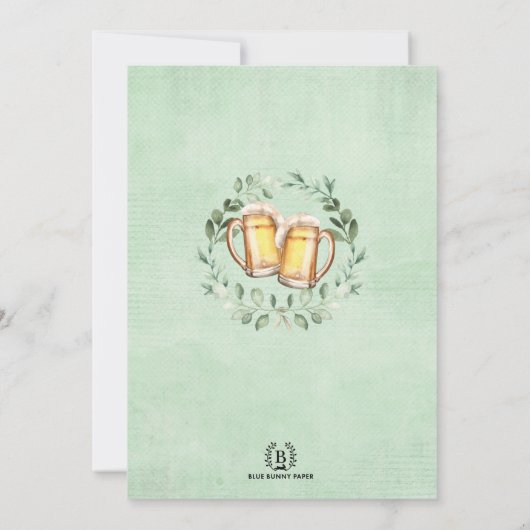 Invitation Brasses Avant De Faire La Répétition Dîner Couples (Dos)