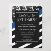 Invitation Bravo à la police de retraite (Devant)