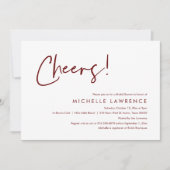 Invitation Bravo à l'amour, Fête des mariées Décontractée mod (Devant)