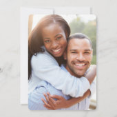 Invitation Bravo à l'avenir M. et Mme Engagement Party (Dos)