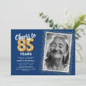 Invitation Bravo aux années 85e anniversaire Photo (Debout devant)